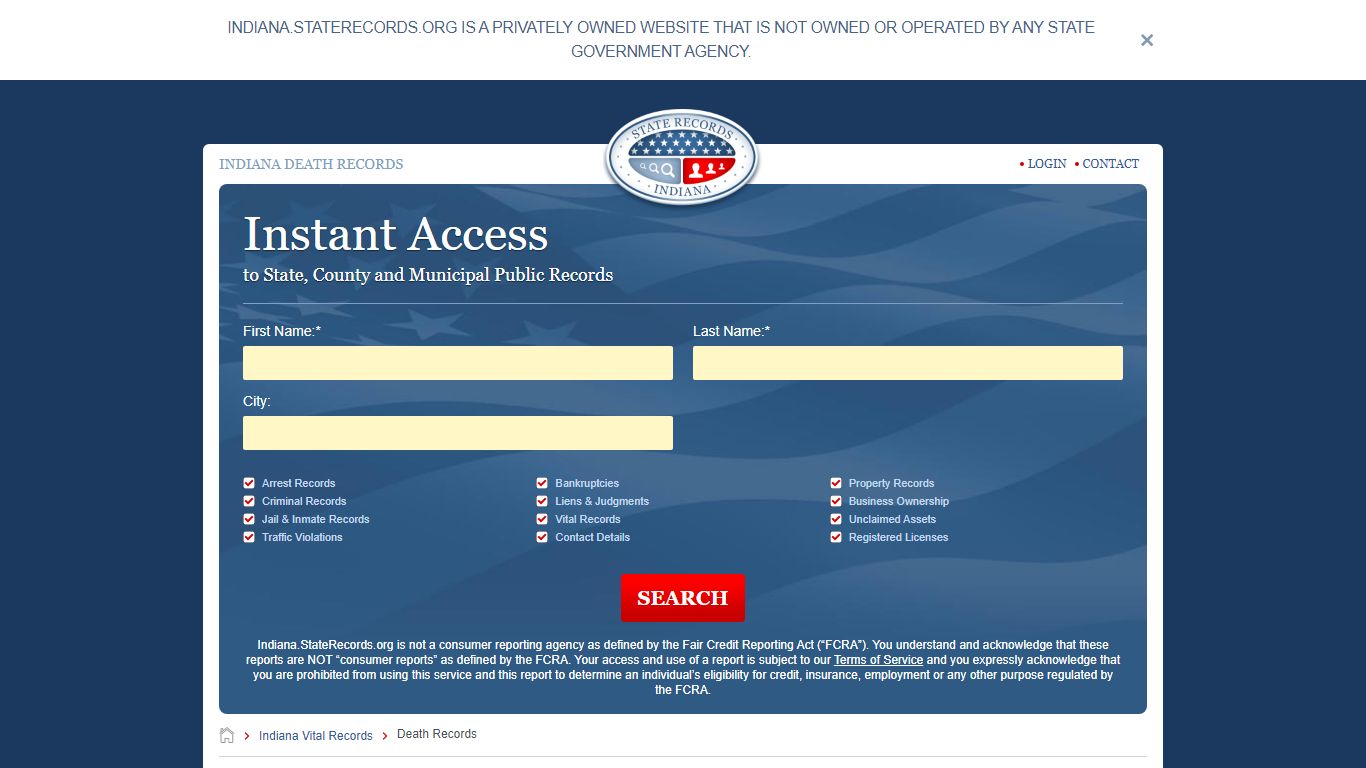 How to Find Indiana Death Records | StateRecords.org